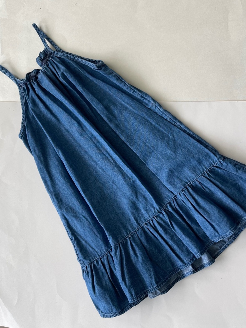 Gap Kids Girls Chambray Denim Sundress size S